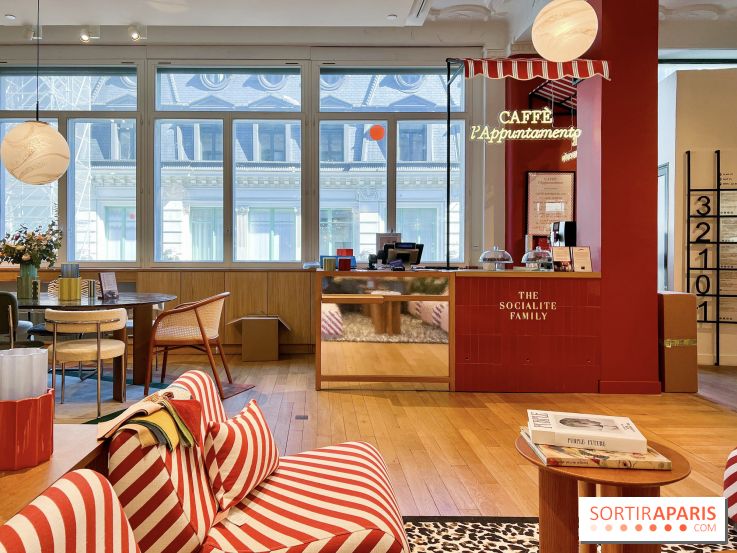 Caffè L'Appuntamento : le premier coffee shop signé The Socialite Family, au Bon Marché Rive Gauche