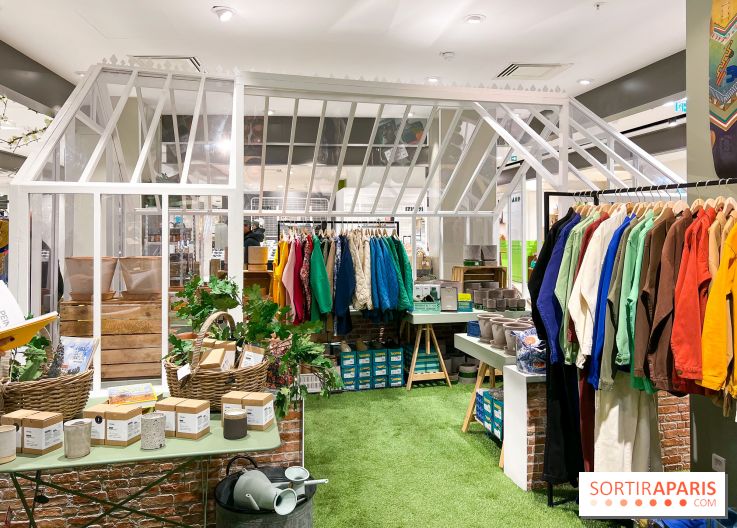 Le BHV Marais se met au vert : marques engagées, ateliers créatifs et jardin éphémère !