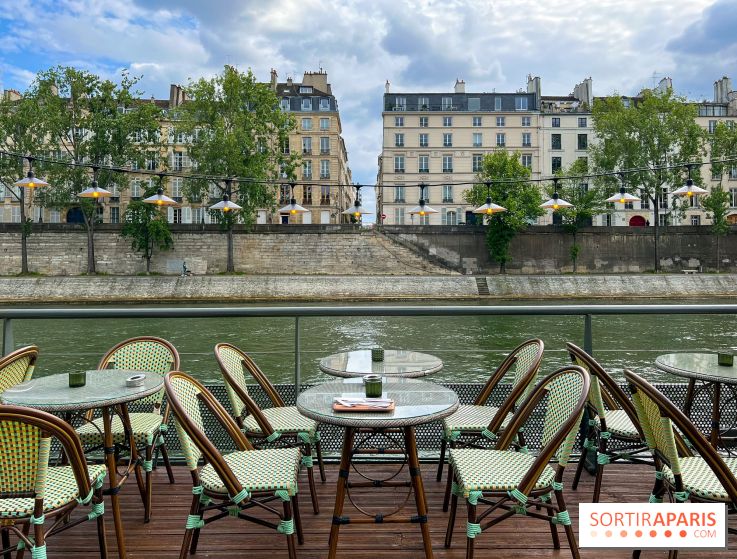 Sena, la nouvelle terrasse face à l'Île Saint Louis : pizzas, Spritzeria, rooftop et pop up stores