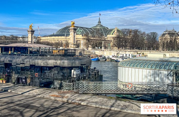 visuel Paris visuel  - quai de Seine - grand palais