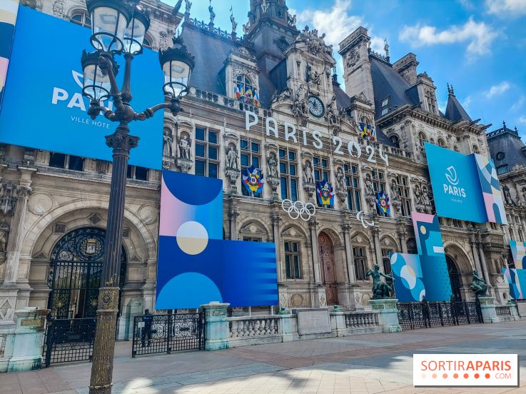 visuel Paris - Hôtel de Ville de Paris - JO