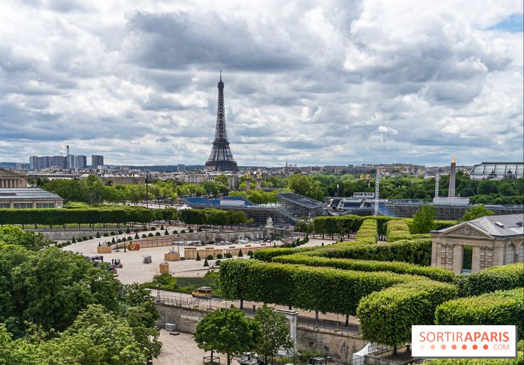 visuel Paris visuel  -  Tuileries - Concorde - tour eiffel