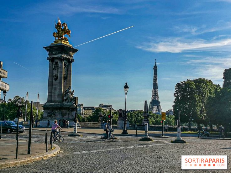 Visuel Paris Seine pont Alexandre III Tour Eiffel