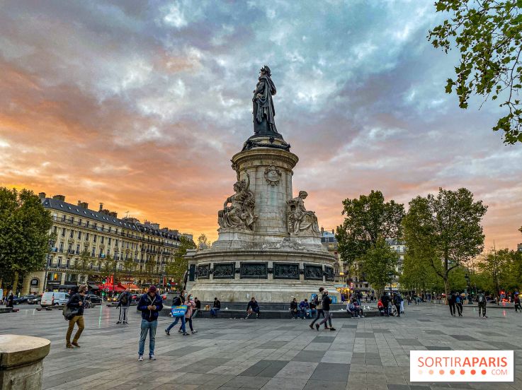 Visuel Paris, Place de la République