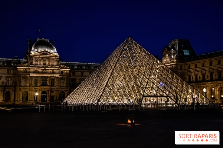 Visuel Paris Louvre nuit