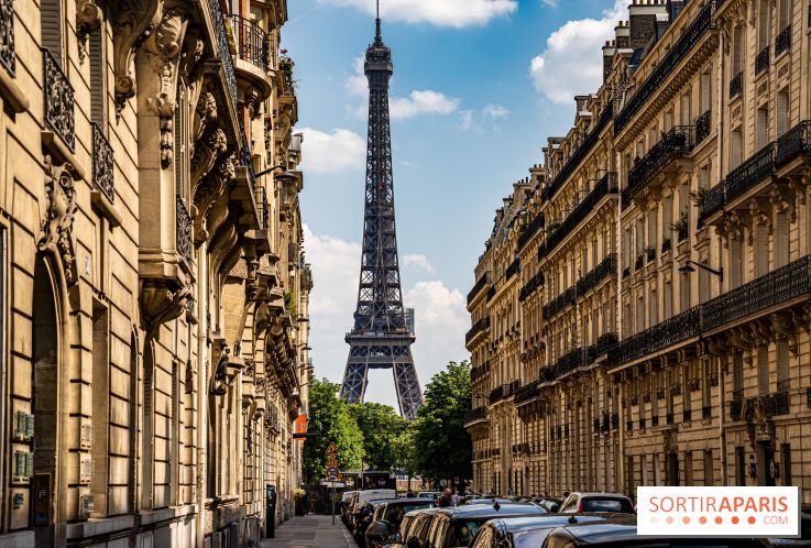Visuel Paris Tour Eiffel rue