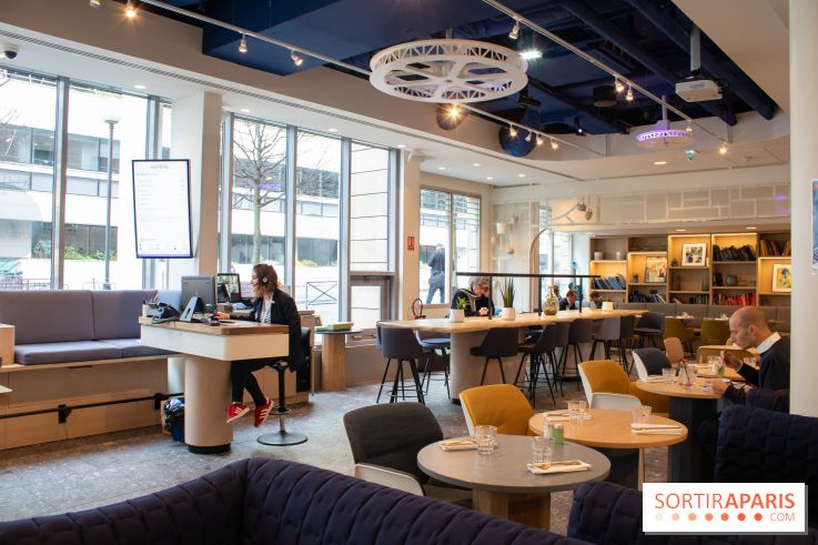 Halle Quatre, le restaurant à l'ouest du Novotel Montparnasse