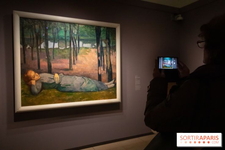 Madeleine au Bois d’amour, Emile Bernard, 1894 - exposition le Talisman de Sérusier au Musée d'Orsay