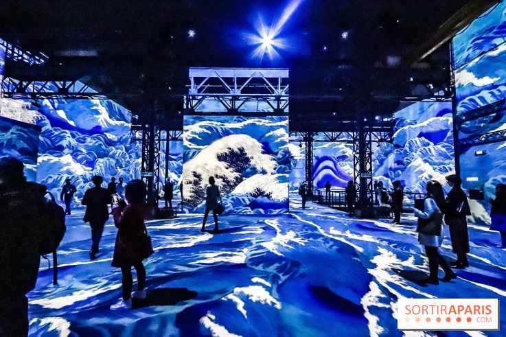 Japon rêvé, l'exposition immersive à l'Atelier des Lumières, les photos