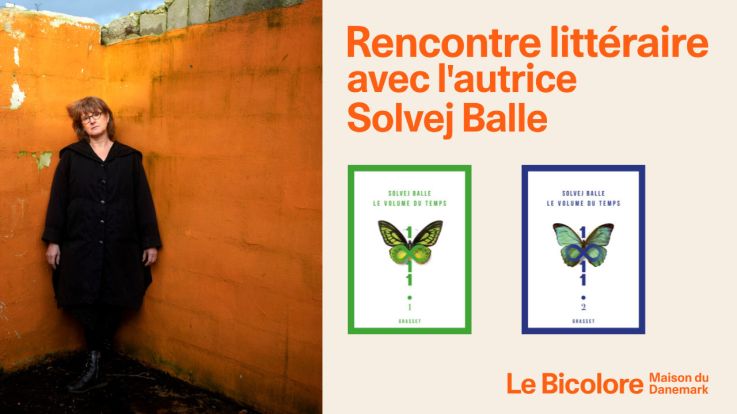 Rencontre littéraire au Bicolore Maison du Danemark