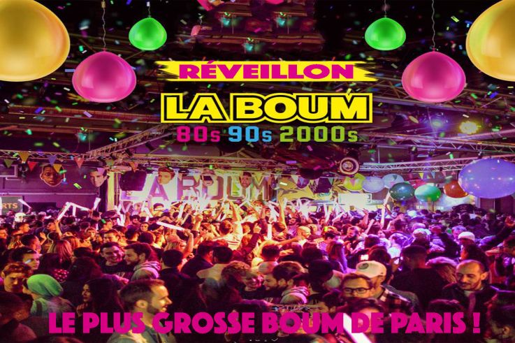 La BOUM du RÉVEILLON 2025 : formule tout inclus !