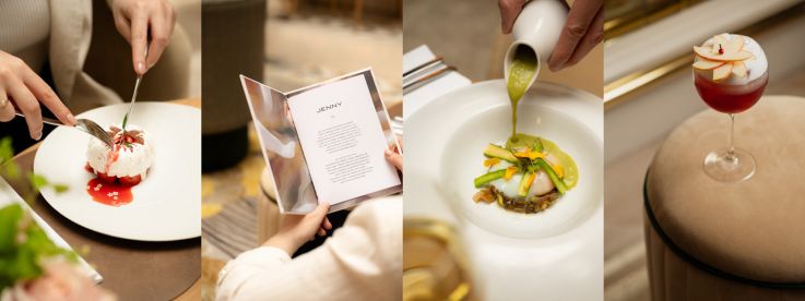 Jenny, le nouveau bar-restaurant du Marriott Champs-Élysées qui propose tea time chic & raffiné