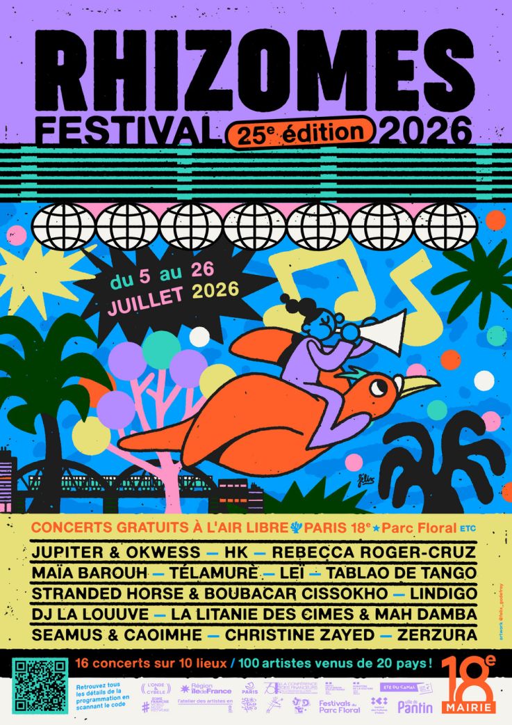 Festival Rhizomes 2026 : le programme des concerts gratuits et balades musicales en plein air