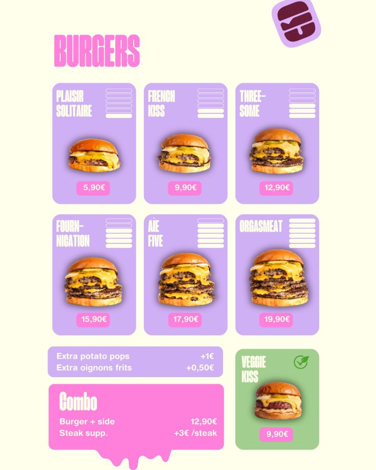 Orgasmeat ouvre ses restaurants de smash burgers à Paris (15e et 17e)