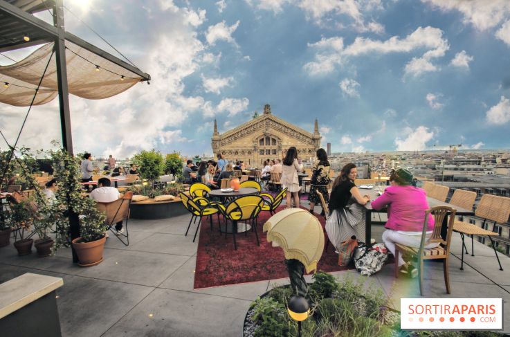 Créatures : le restaurant éphémère sur la terrasse des Galeries Lafayette, les photos