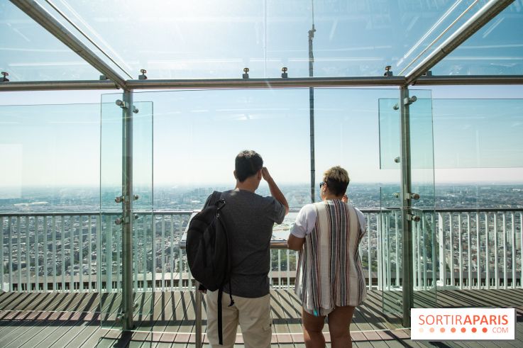 Les animations spider-man de la Tour Montparnasse