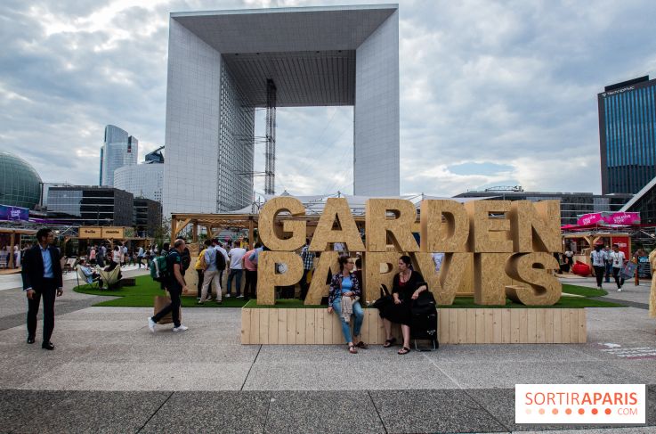Garden Parvis à La Défense, les photos