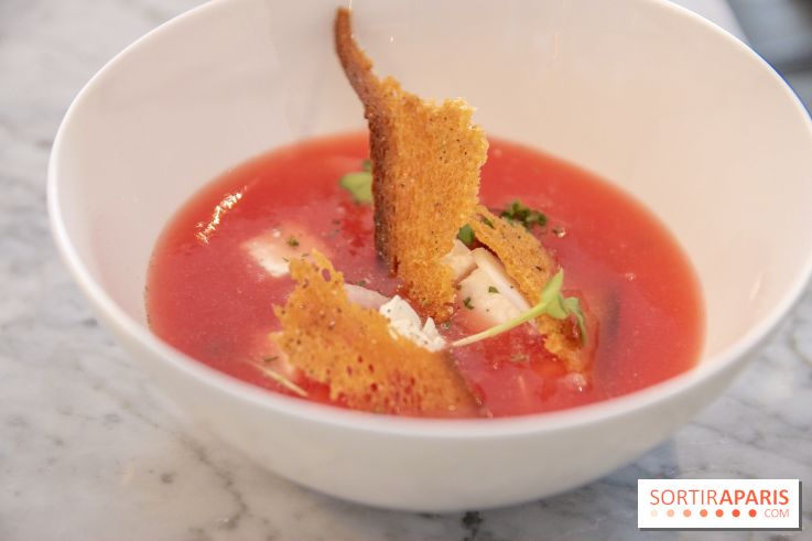 Le Faham : Gaspacho de pastèque