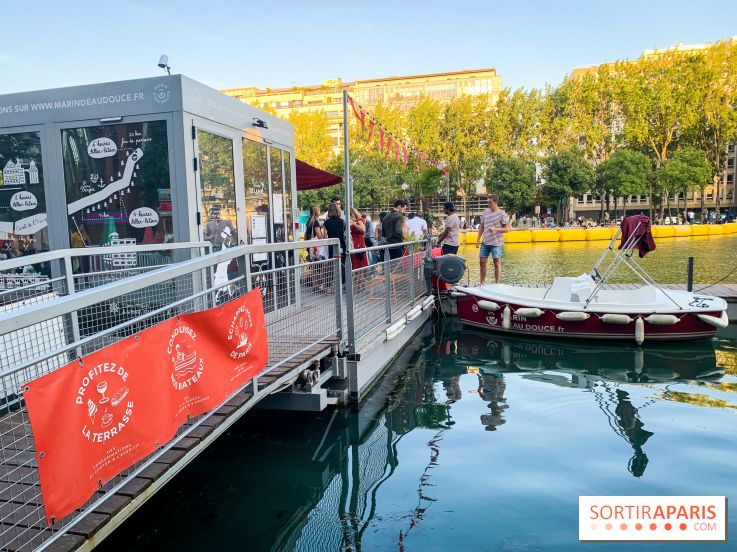 Le bateau électrique sans permis à Paris