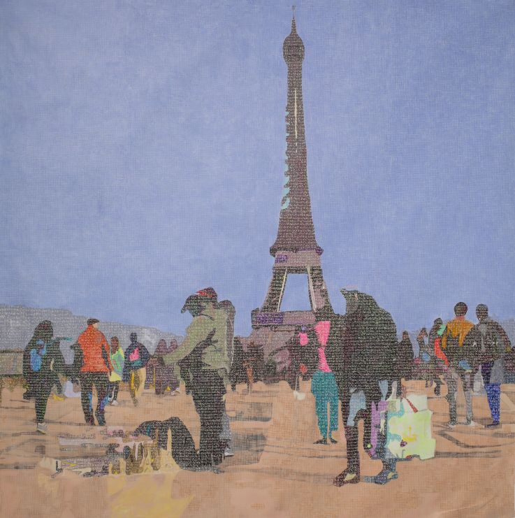 Alioune Diagne expose ses Perceptions Paris