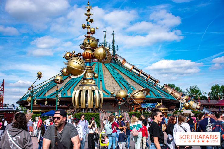Visuels Disneyland Paris - Discoveryland Space Mountain Orbitron