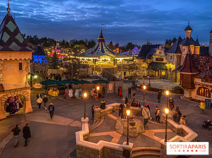 Visuels Disneyland Paris - vue du château