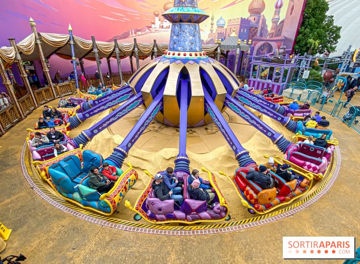 Visuels Disneyland Paris - Aladdin Flying Carpet