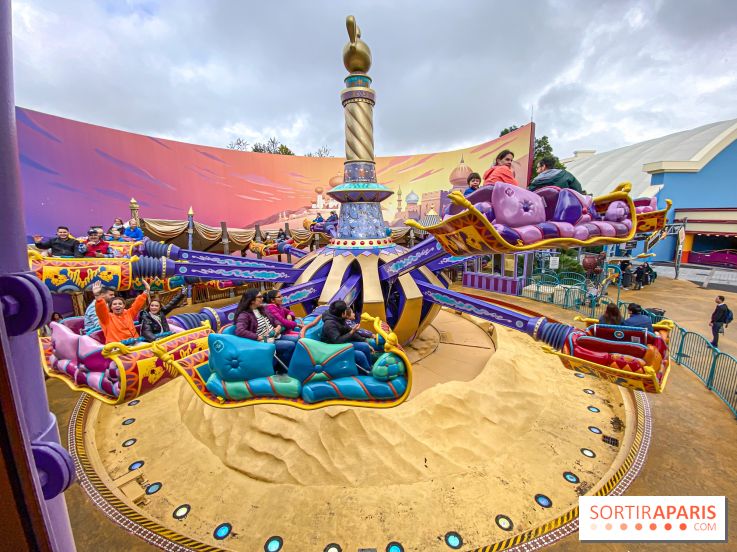 Visuels Disneyland Paris - Aladdin Flying Carpet