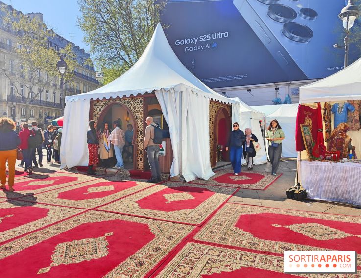 Journées Culturelles Marocaines : un village marocain s'installe sur la place Saint-Michel à Paris