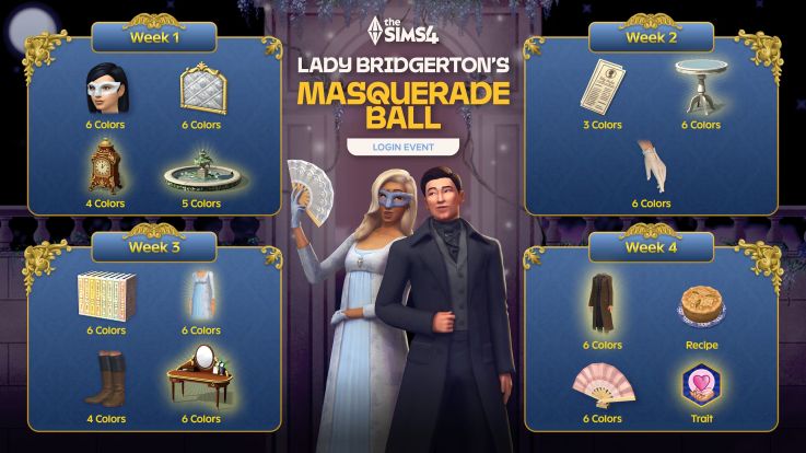 Les Bridgerton arrivent dans les Sims 4 : découvrez le nouvel événement pour gagner des récompenses