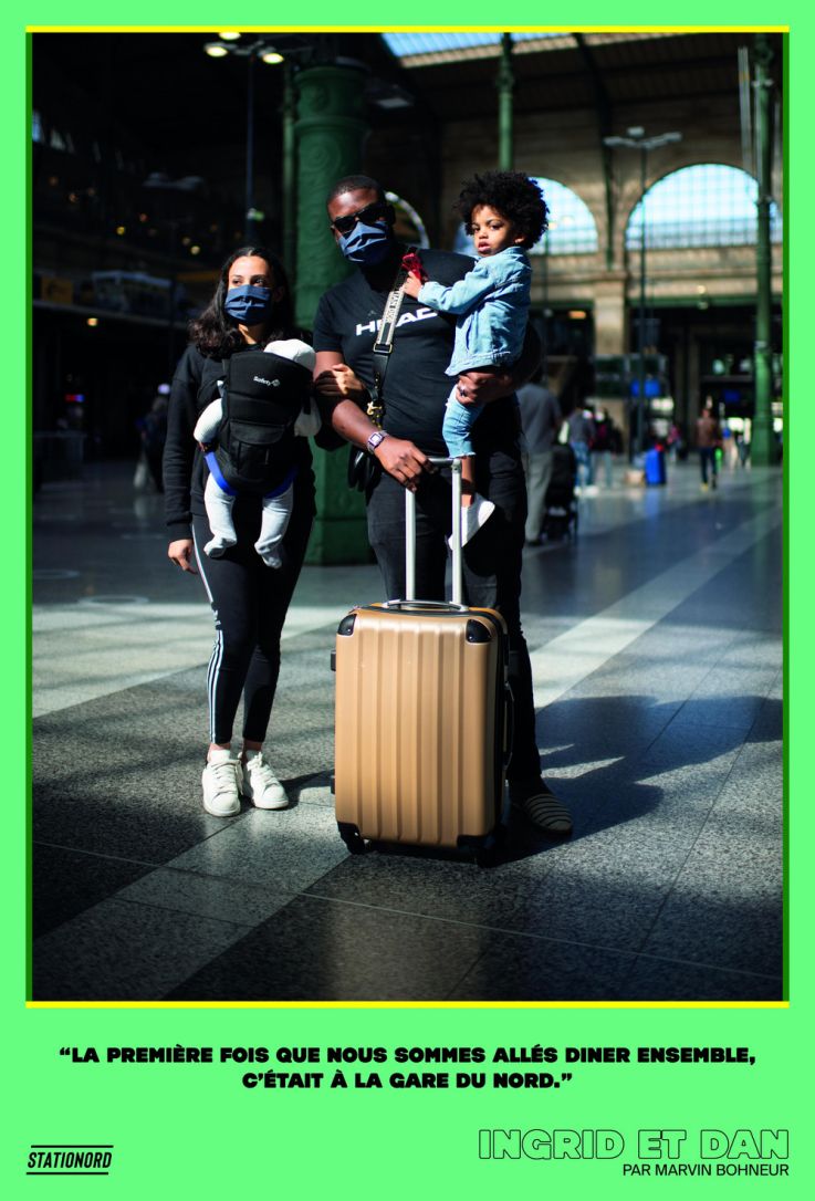 Marvin Bonheur, l'exposition gratuite à la Gare du Nord