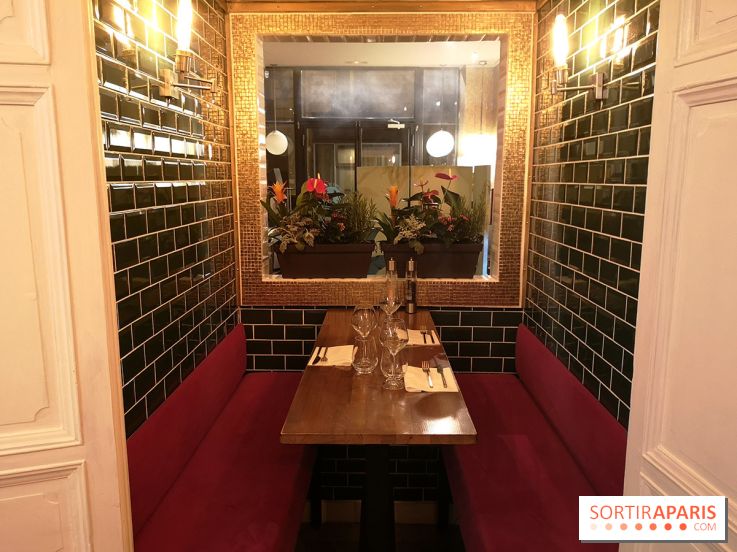 Madame Claude - Restaurant Paris 15ème - le confessionnal
