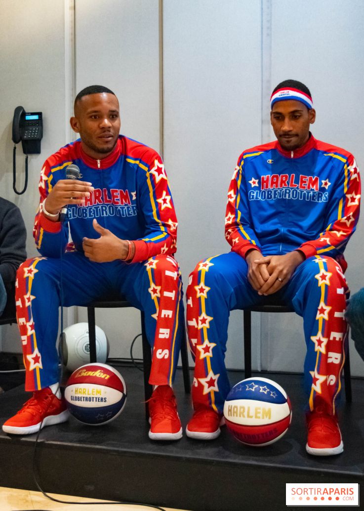 Harlem Globetrotters : Animal Hyche et Zeus McClurkin