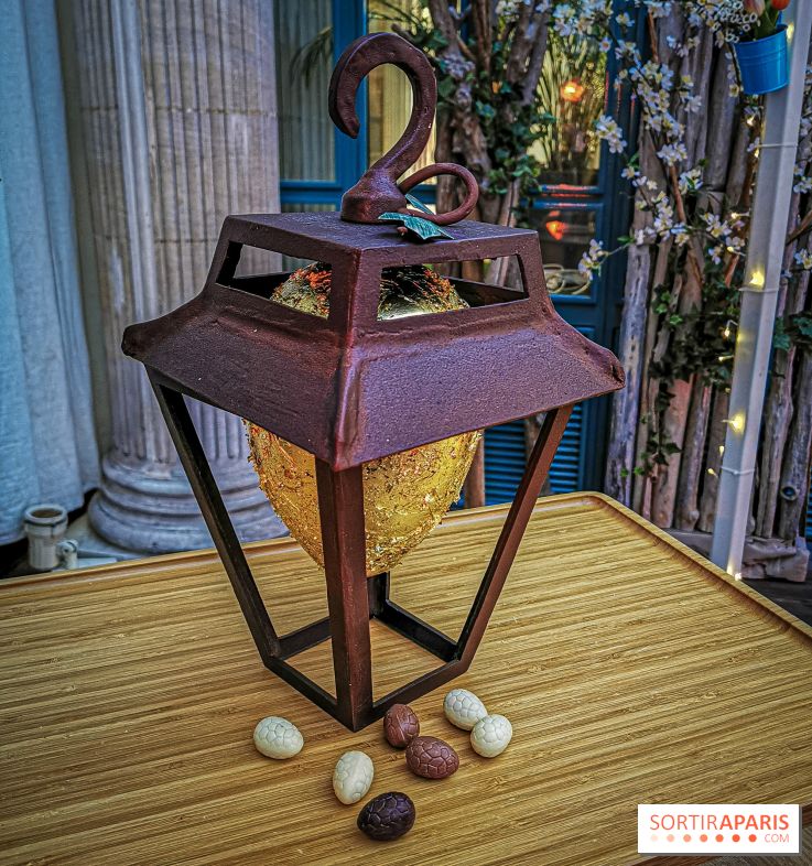 Le réverbère de Pâques 2020 du Westin Paris Vendôme par Florence Lesage