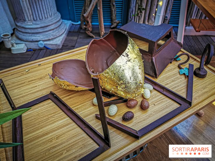 Le réverbère de Pâques 2020 du Westin Paris Vendôme par Florence Lesage