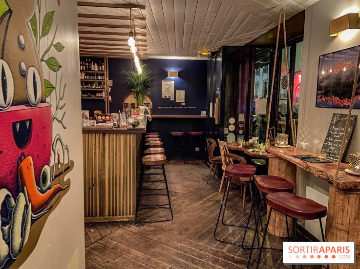 Les Justes, un bar à cocktail arty à Paris