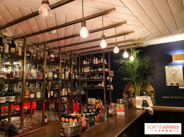 Les Justes, un bar à cocktail arty à Paris