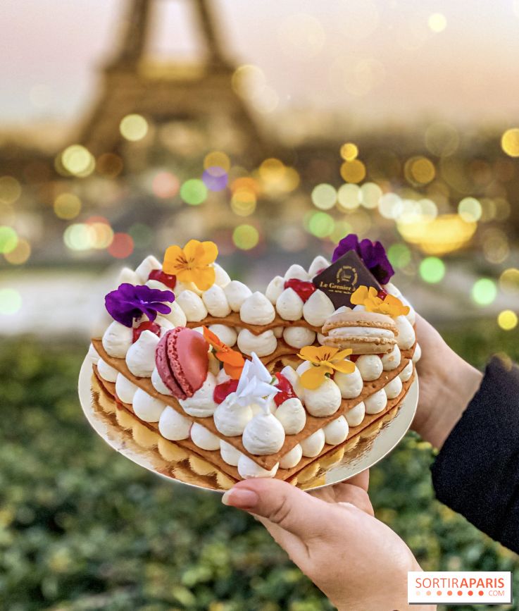La pâtisserie de Saint Valentin des artisans du Grenier à Pain