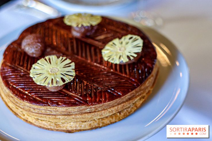 La Bûche de Noël 2020 et Galette des rois 2021 de Guy Martin au Grand Véfour