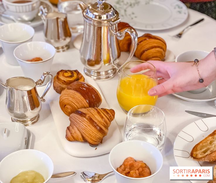 Le petit-déjeuner du Meurice Paris avec les viennoiseries de Cédric Grolet
