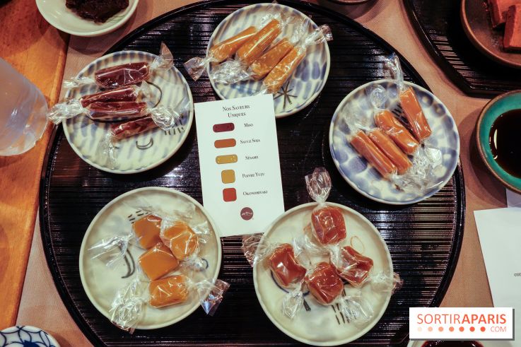 An Japonaise lance une gamme de chocolats et caramels, les photos