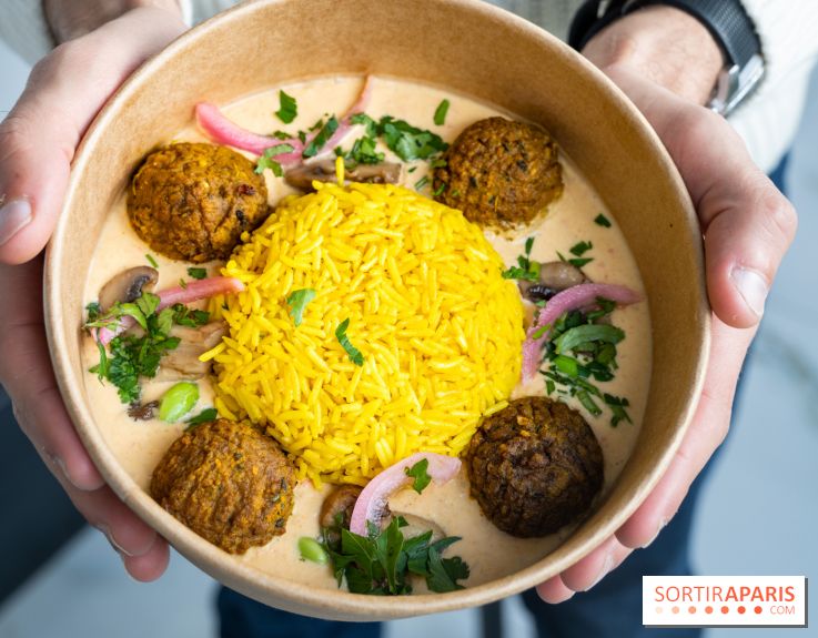 Photos : Flower Food, cantine végétarienne et vegan