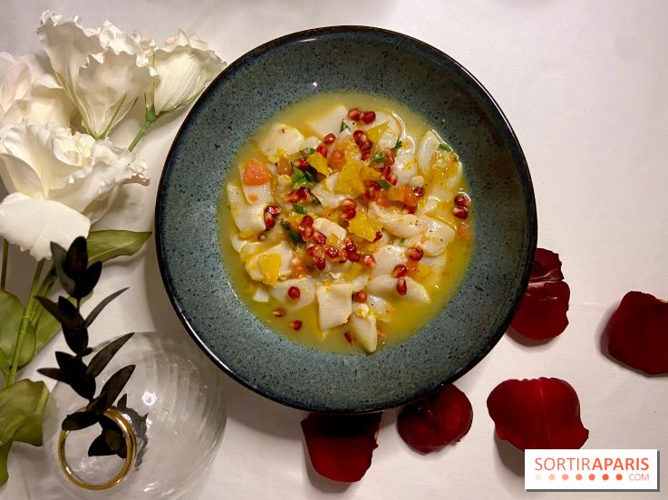 Le menu de Saint-Valentin 2021 de l'hôtel de Crillon