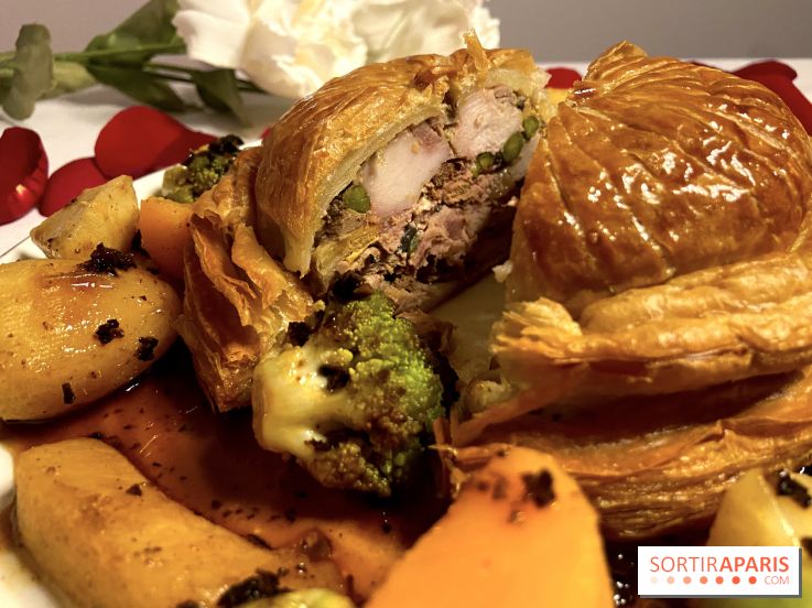 Le menu de Saint-Valentin 2021 de l'hôtel de Crillon