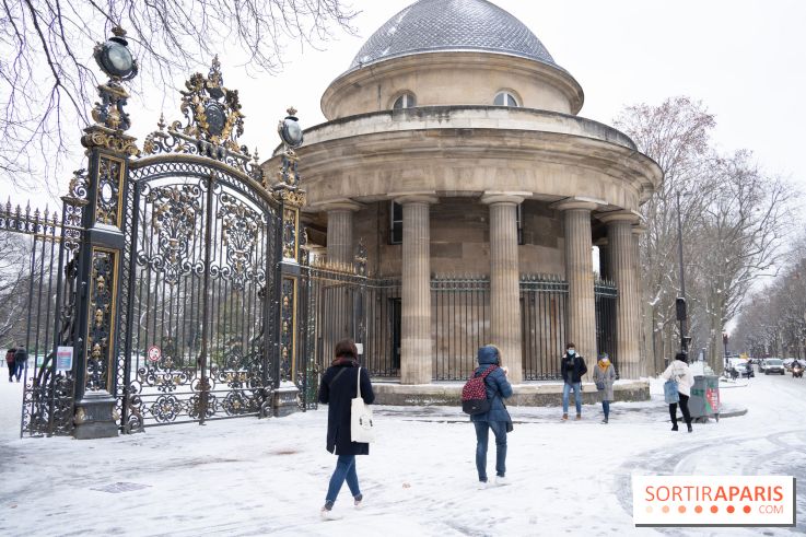 La Neige à Paris ce 10 février 2021