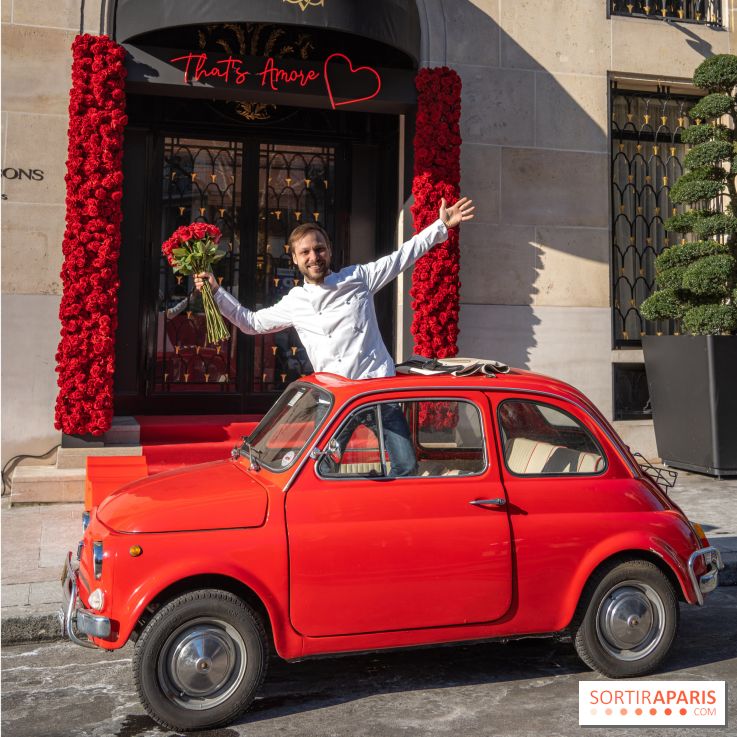 Le pop-up éphémère de Saint-Valentin du Four Seasons George V Paris