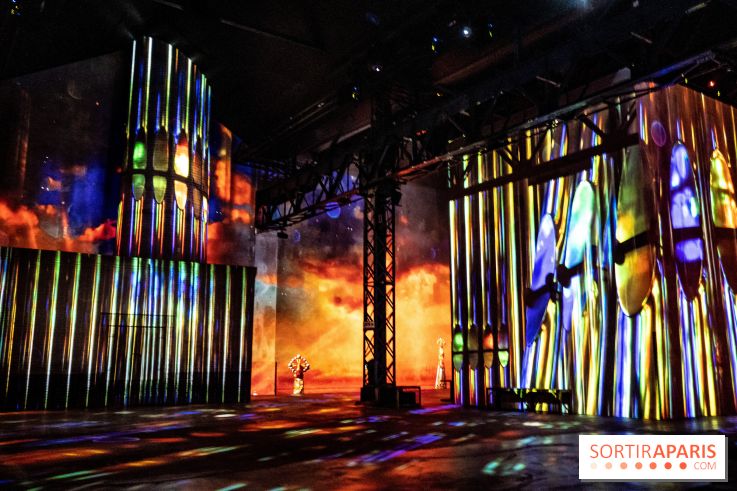 Exposition Gaudi à l’Atelier des Lumières, les photos 