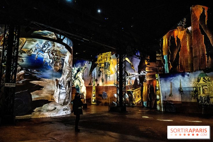 Exposition Dali à l’Atelier des Lumières