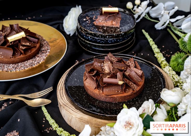 La Tarte Chocolat de Pâques et d'avril de Quentin Lechat au Royal Monceau