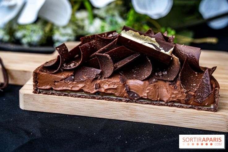 La Tarte Chocolat de Pâques et d'avril de Quentin Lechat au Royal Monceau